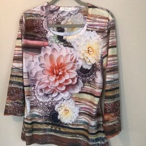 Work of Art Womens Blouse Large